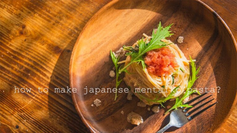 シンプルな絶品明太子パスタ