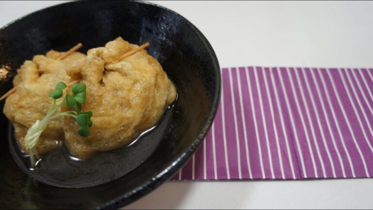 オリンピックの超簡単レシピ　肉やさい巾着の作り方