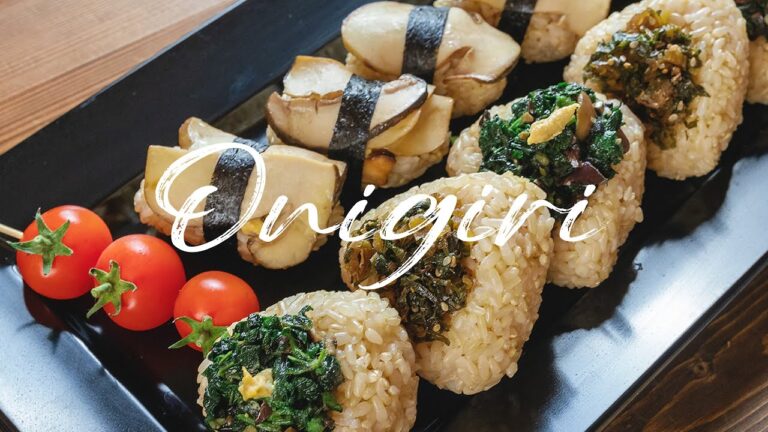 アメリカの山菜って？| 自然の恵みで玄米おにぎり🍙Japanese rice balls with wild vegetable 🍙 / ちょっとこだわり過ぎたかも