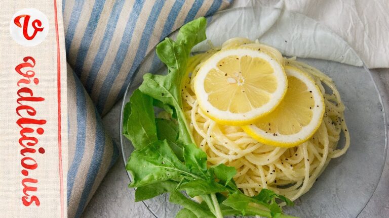 濃厚なのにさっぱり爽やか♪レモンクリームパスタ｜How to make Lemon Cream Pasta
