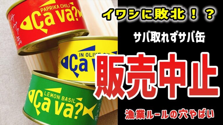サバ缶が危機的な状況、原因はイワシ！？【ゆっくり解説】