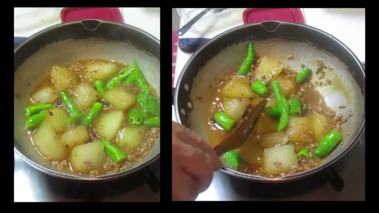 冬瓜🥒と🐷豚ひき肉の辛み煮：短縮版