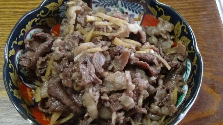 赤ワインを使った牛肉のしぐれ煮　作り方