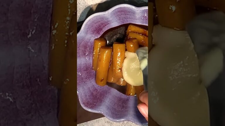 お家で作れる！辛くない米粉の簡単チーズトッポッキ＃米粉#グルテンフリー  #チーズトッポッキ