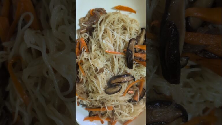 余った具材で素麺チャンプルー的な料理を作る#脳筋飼い主 #料理 #簡単レシピ