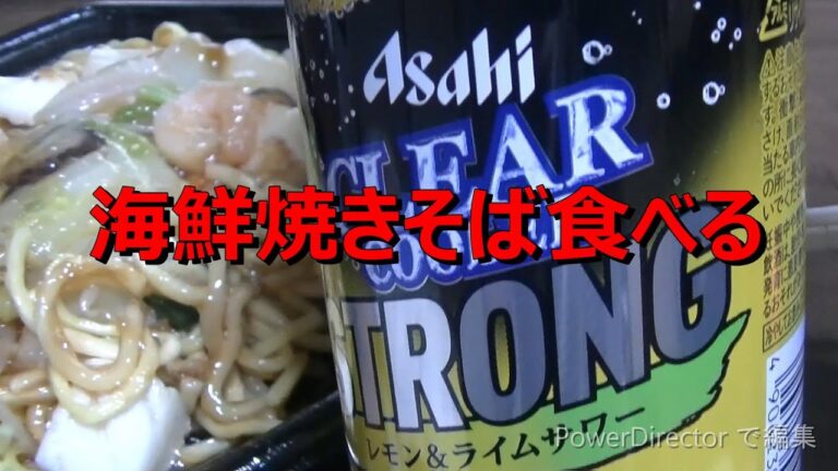 野菜たっぷり海鮮あんかけ焼きそば 【ASMR】
