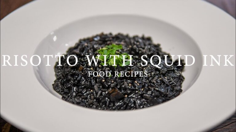 【料理】いか墨のリゾット【作り方】フードレシピ