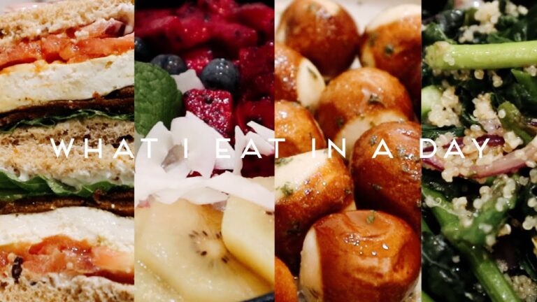 WHAT I EAT IN A WEEK VEGAN | Garlic Bread Pretzel Knots, Breakfast Sandwich & Salad #014