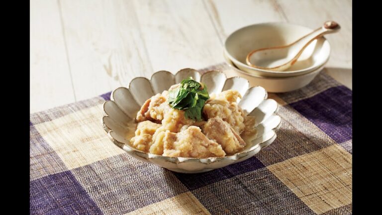 フードセーバー真空レシピ ≪下味冷凍編≫「鶏肉のみぞれ煮」