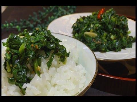 捨てられるはずの物がごはんの最強のお供に大変身！ カブの葉のピリ辛炒めの作り方