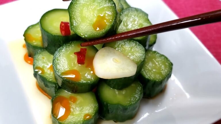 鼎泰豊風 きゅうりのピリ辛漬けの作り方 How to make spicy pickled cucumber