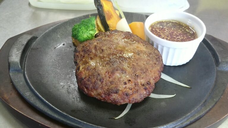 ねぎ塩ダレハンバーグ