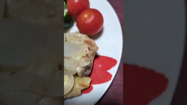 #晩ご飯 （ #鶏肉と玉ねぎの炒め物 #カラスカレイの煮付け #なすの煮物 #きゅうりの浅漬け #ミニトマト #ゴールドキウイ ） 2025/05/19