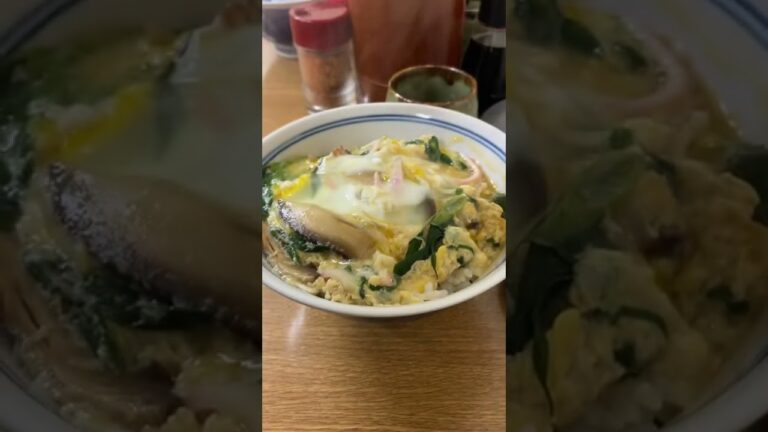 【4秒街食堂】大阪 千里丘 デンスケ食堂 木の葉丼