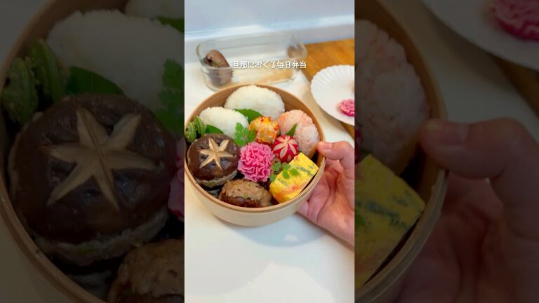 母の日のカーネーション弁当💐#お弁当 #lunchbox #弁当 #shorts