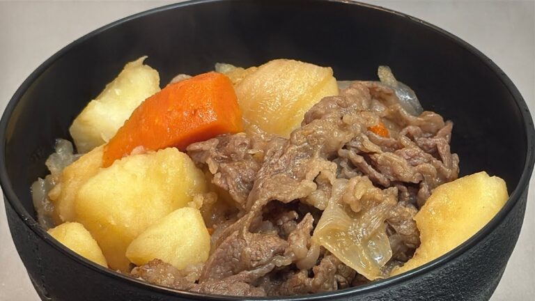 🔥今が旬！🥔ホクホク新じゃがで作る絶品肉じゃが【ご飯が止まらない和食】