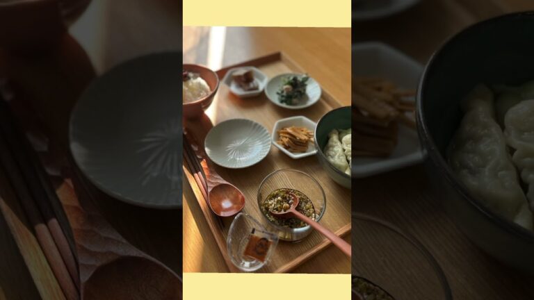 【つるぷる水餃子】🥟冷凍ストック/皮がもちもち/時短レシピ #共働き夫婦 #おうちごはん #水餃子 #冷凍ストック #つくりおき #おうち時間 #ごはん #ぷるぷる