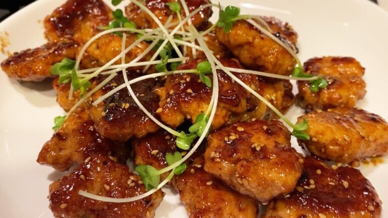 甘酢鶏肉団子ご飯のおかずに最高！