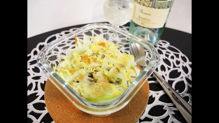 仕事終わりに #お手軽おつまみ 🍻＜キャベツとツナの重ね焼き＞👩‍🍳 #shorts #レシピ