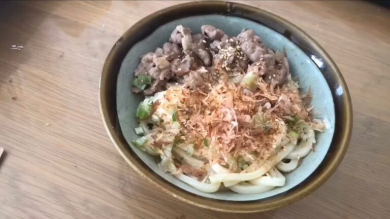 [温玉作りは]塩豚温玉ぶっかけうどん[ほっとくだけ]