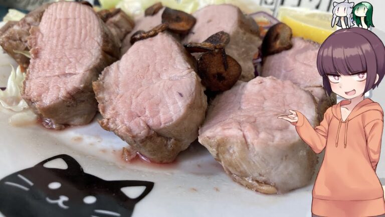 きりたんの素敵な食卓 第18回【低温調理：豚ひれステーキ（ハニーマスタードソース、香味ソース）】