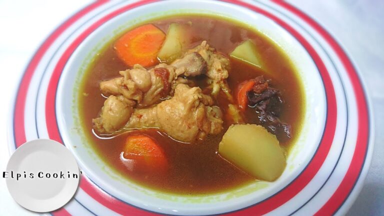 チキンカレースープ【料理】