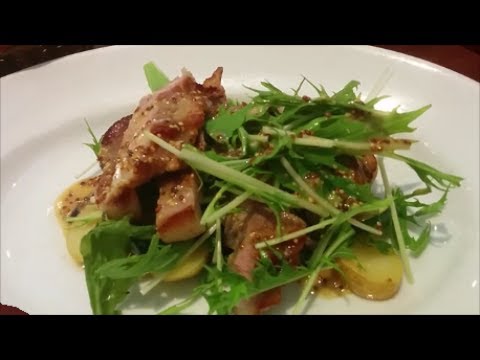 ランデヴー・デ・ザミ(大阪フレンチ・西天満ランチ)薩摩豚肩ロースのロティ