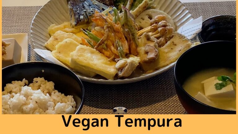 Japanese Vegan Tempura  ヴィーガン天ぷら