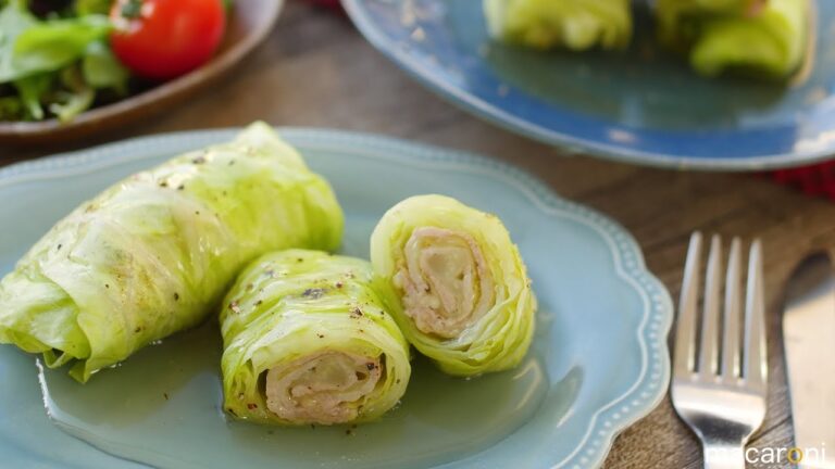 これぞ新生！こねない煮込まない レンジで 蒸し ロール キャベツ のレシピ 作り方