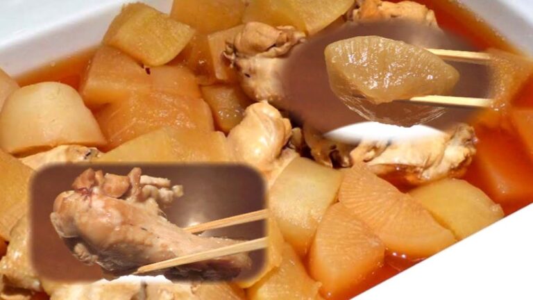 味がしみ込んだ 大根と手羽元の煮物〔ホテルエース盛岡/ランチバイキング,ビュッフェ〕