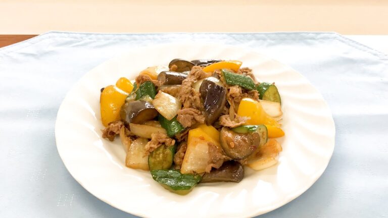 【+１皿レシピ】彩り野菜と牛肉のオイスター炒め