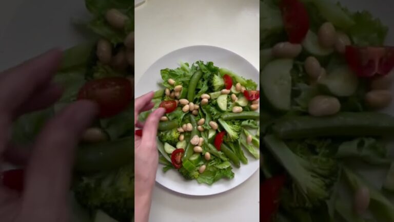 大豆入りサラダ