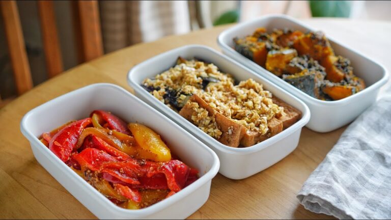 体の中から若返り♪管理栄養士のヘルシー作り置きレシピ３品【抗酸化レシピ】