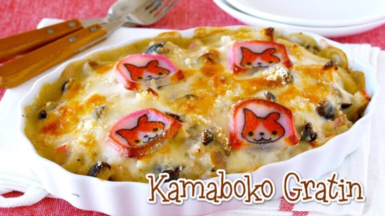 Kamaboko (Fish Cake) Gratin (Low-Carb Recipe) かまぼこグラタンの作り方 - OCHIKERON - CREATE EAT HAPPY