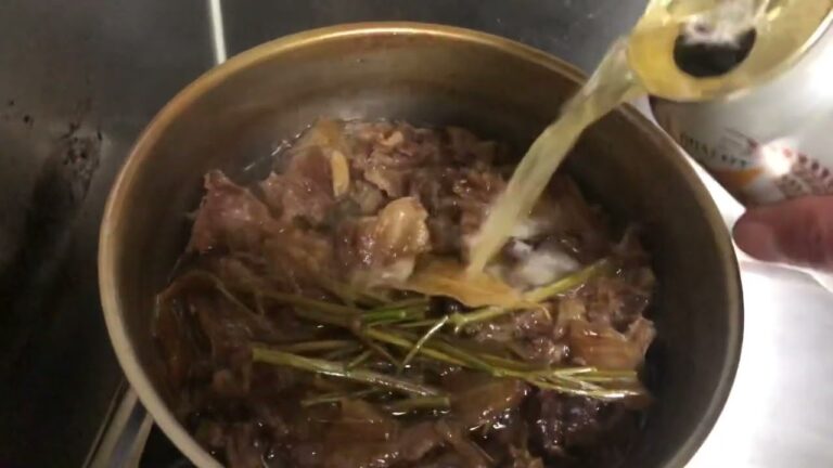 お肉様の和風牛すじビール煮込み🍺🍖✨