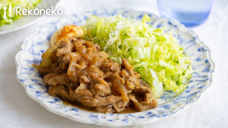 漬け込み不要◎黄金比だれで作る絶品生姜焼き