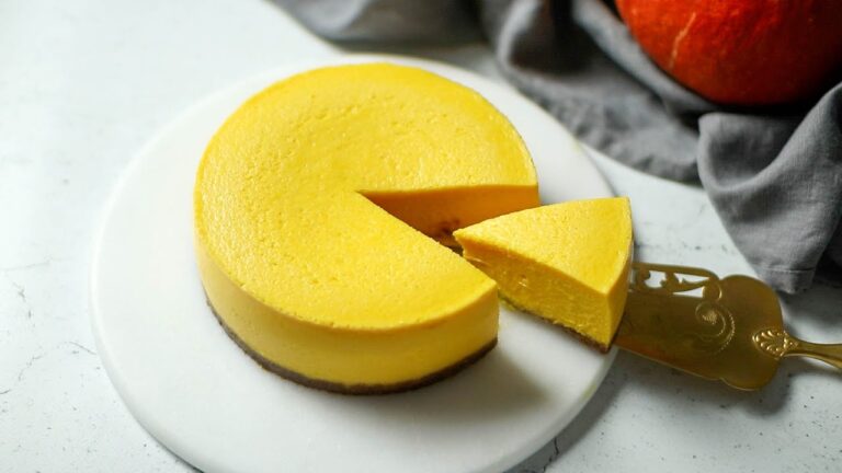 超濃厚！とろけるかぼちゃのチーズケーキのレシピ