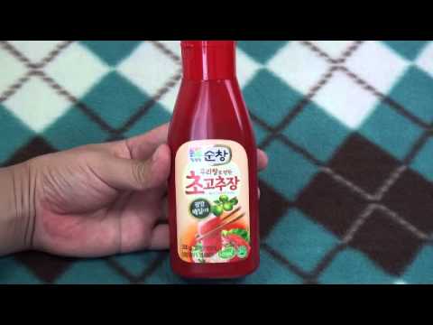 韓国の酸っぱいコチュジャン　スンチャン　チョコチュジャン　刺身用コチュジャン、温野菜にも