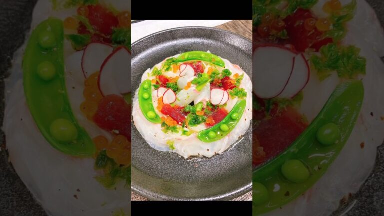 鯛のカルパッチョ Japanese carpaccio  #japanesefood 🇯🇵