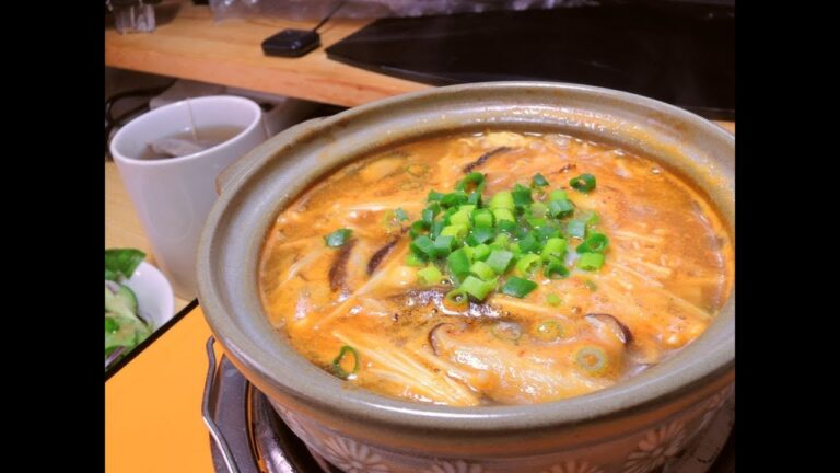 【今日の】ピリ辛雑炊【昼食】