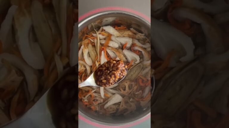 【今日の一品】なんて簡単！干し野菜のきんぴら♫#shorts #干し野菜 #きんぴら #乾燥野菜