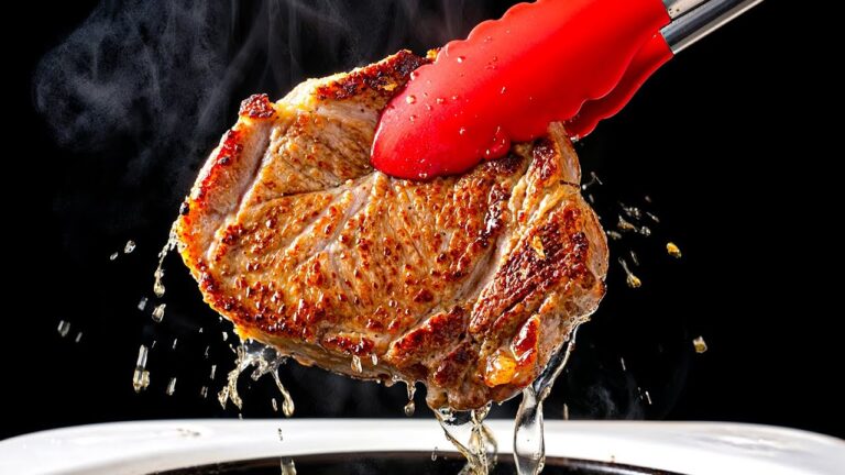 🔥My God, what meat! I'm already drooling! Meat that all the relatives gather around when I roast it!