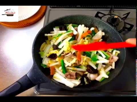 パパッとかんたんすぐできる！ミールキット「八宝菜」の作り方