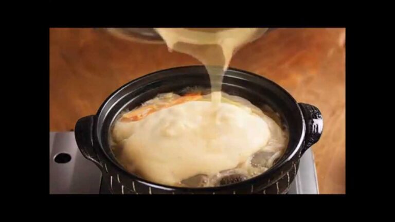 ふわふわ鍋焼きうどん　、　メレンゲ鍋焼きうどん