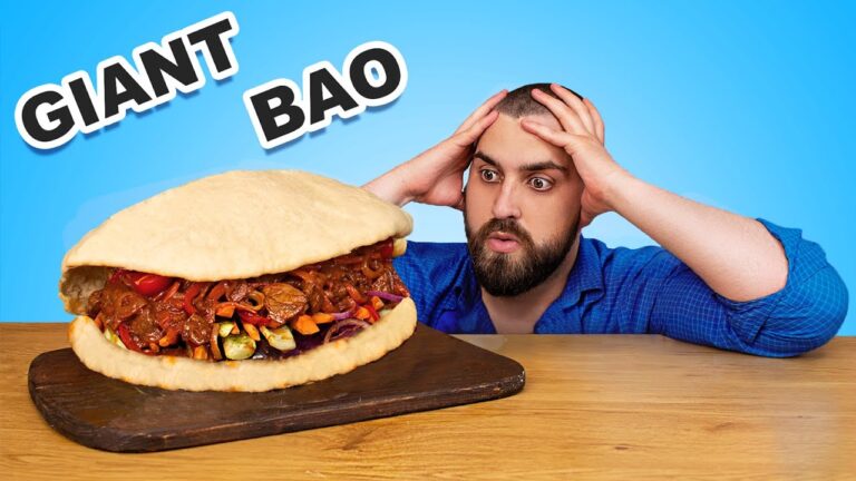 特大料理にチャレンジ！特大生春巻と特大中華バオの作り方