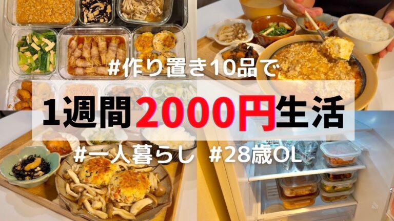【もう毎日作らない】平日楽する作り置き✊保存期間や食べ方まで紹介します！！