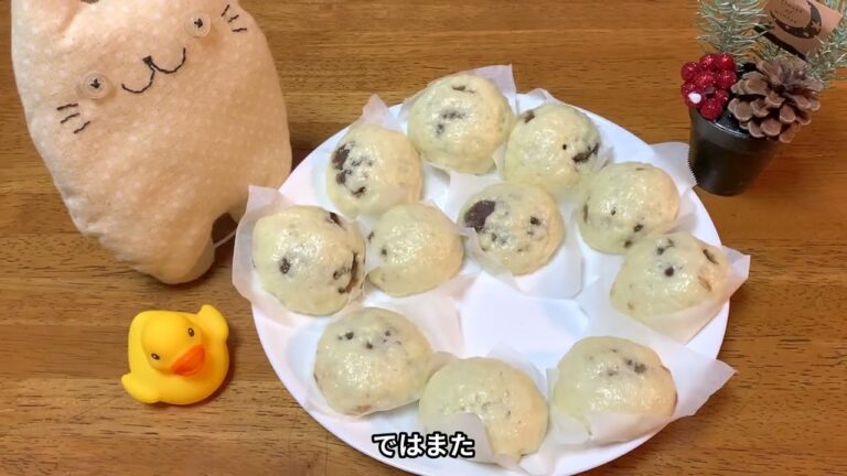饅頭 作り方♪初心者さん向け簡単レシピ動画
