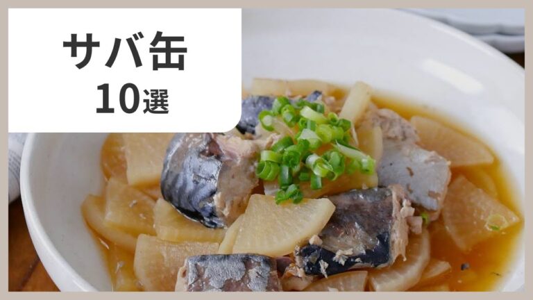 【毎日使える】サバ缶活用レシピ10選｜ご飯がすすむ絶品おかず♪