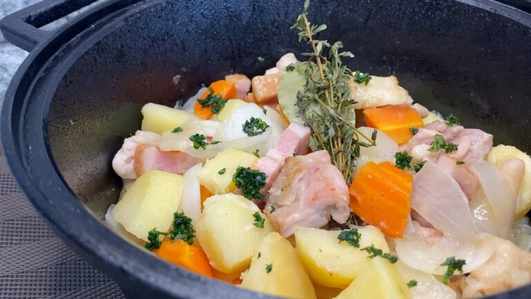 【料理レシピ】 無水調理 鶏肉ジャガ / Chicken potato