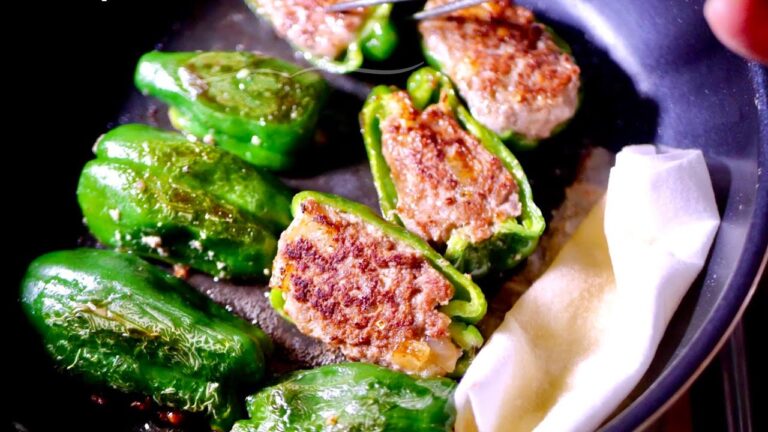神回【ピーマンの肉詰め】常識が吹き飛ぶ…定番が100倍ウマくなるプロの作り方
